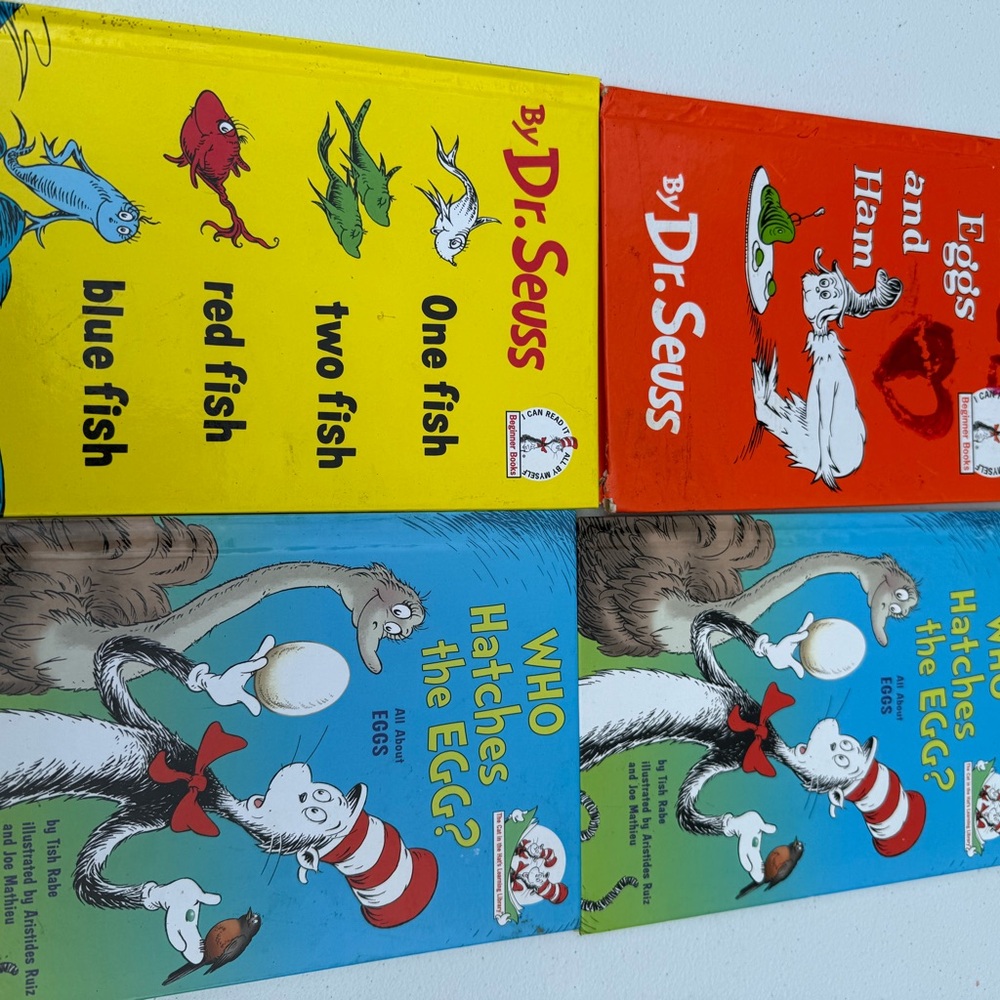 Dr. Seuss Bright Book Collection - Red, Yellow, Green